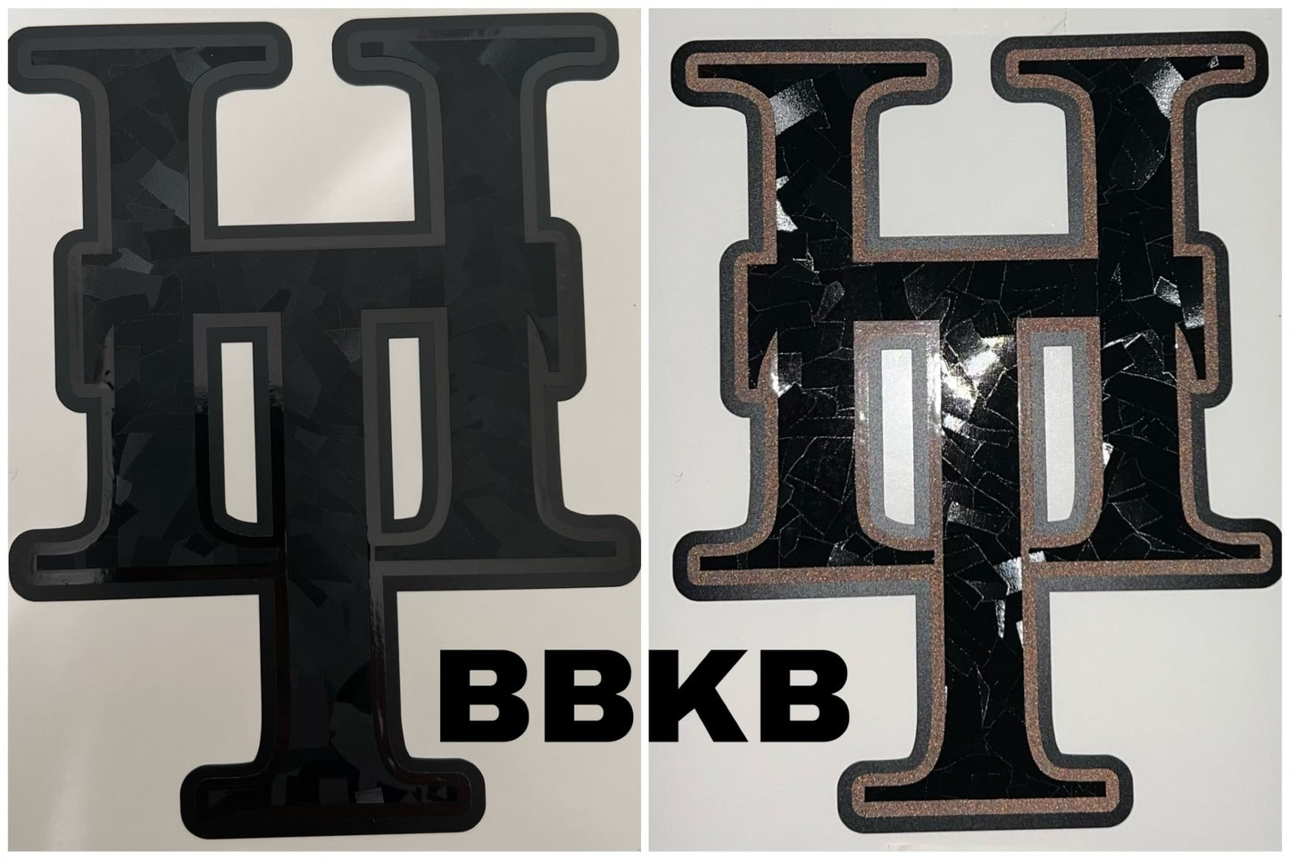 Decal - Triple Layer Matte Black