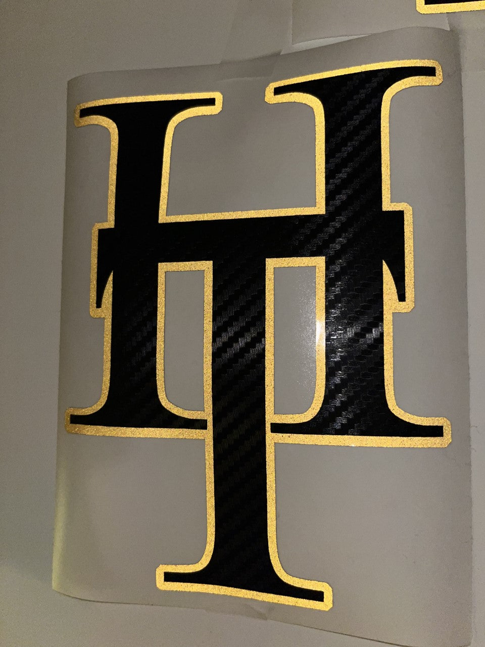 Decal - Double Layer Reflective Outline CF Center